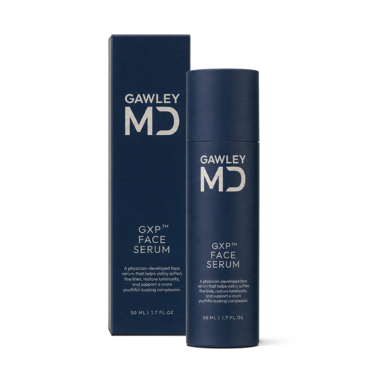 GXP™ Face Serum and packaging