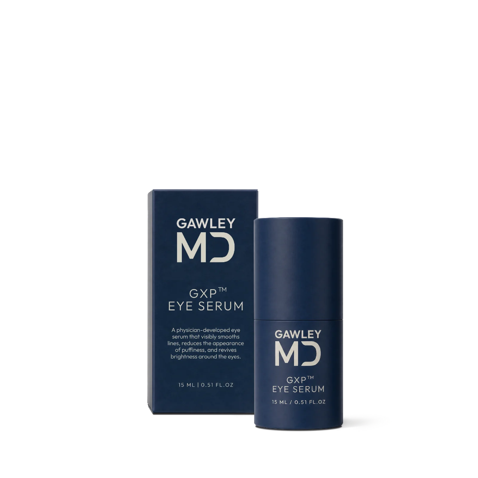 GXP™ Eye Serum and packaging